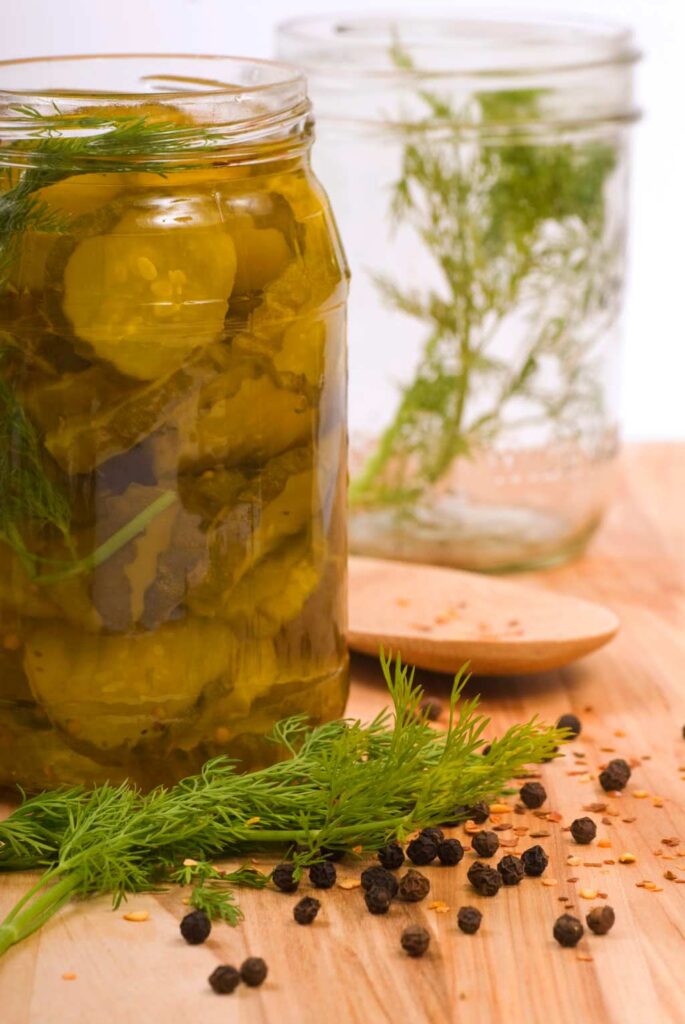 Making Salt Free Dill Pickles