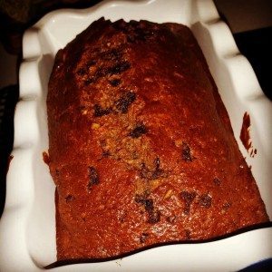 Low Sodium Coconut Double Chocolate Zucchini Bread