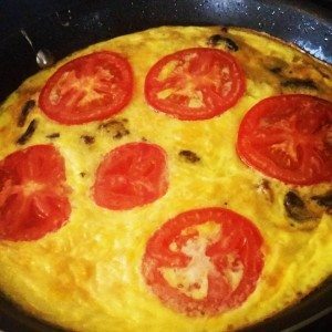 Low Sodium Zucchini Frittata - for breakfast, brunch, or anytime.