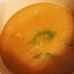 Low Sodium Buttercup Squash Soup Simmering in the Pot