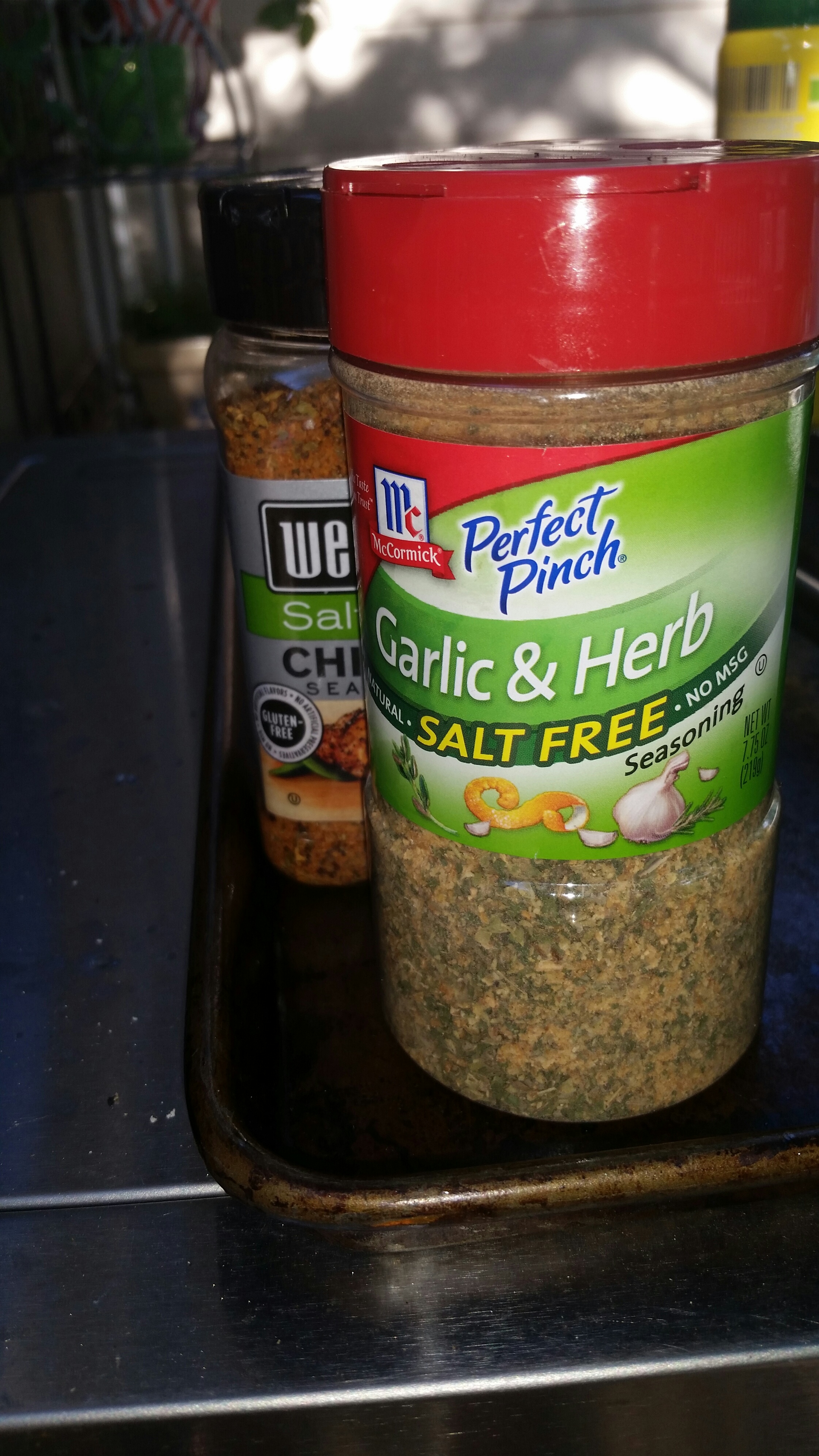 Salt Free Spices - McCormicks Perfect Pinch Salt Free Garlic and Herb -  Hacking Salt
