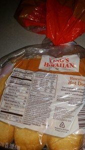 Nutritional Info for Kings Hawaiian Original Hot Dog Buns