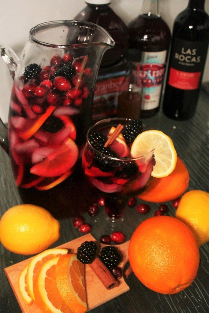 Cranberry Sangria and Cranberry Punch