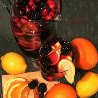 Cranberry Sangria and Cranberry Punch