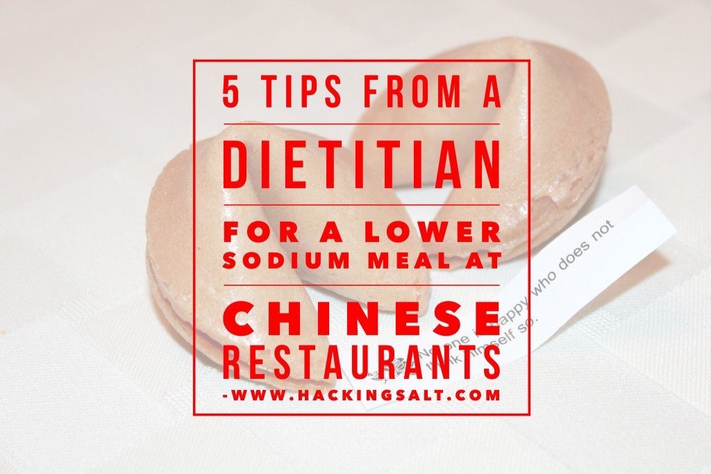 5 Tips From A Dietitian For A Lower Sodium Meal At Chinese Restaurants