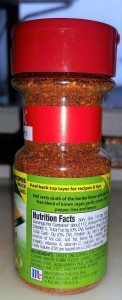 McCormick's Perfect Pinch Salt Free Spices