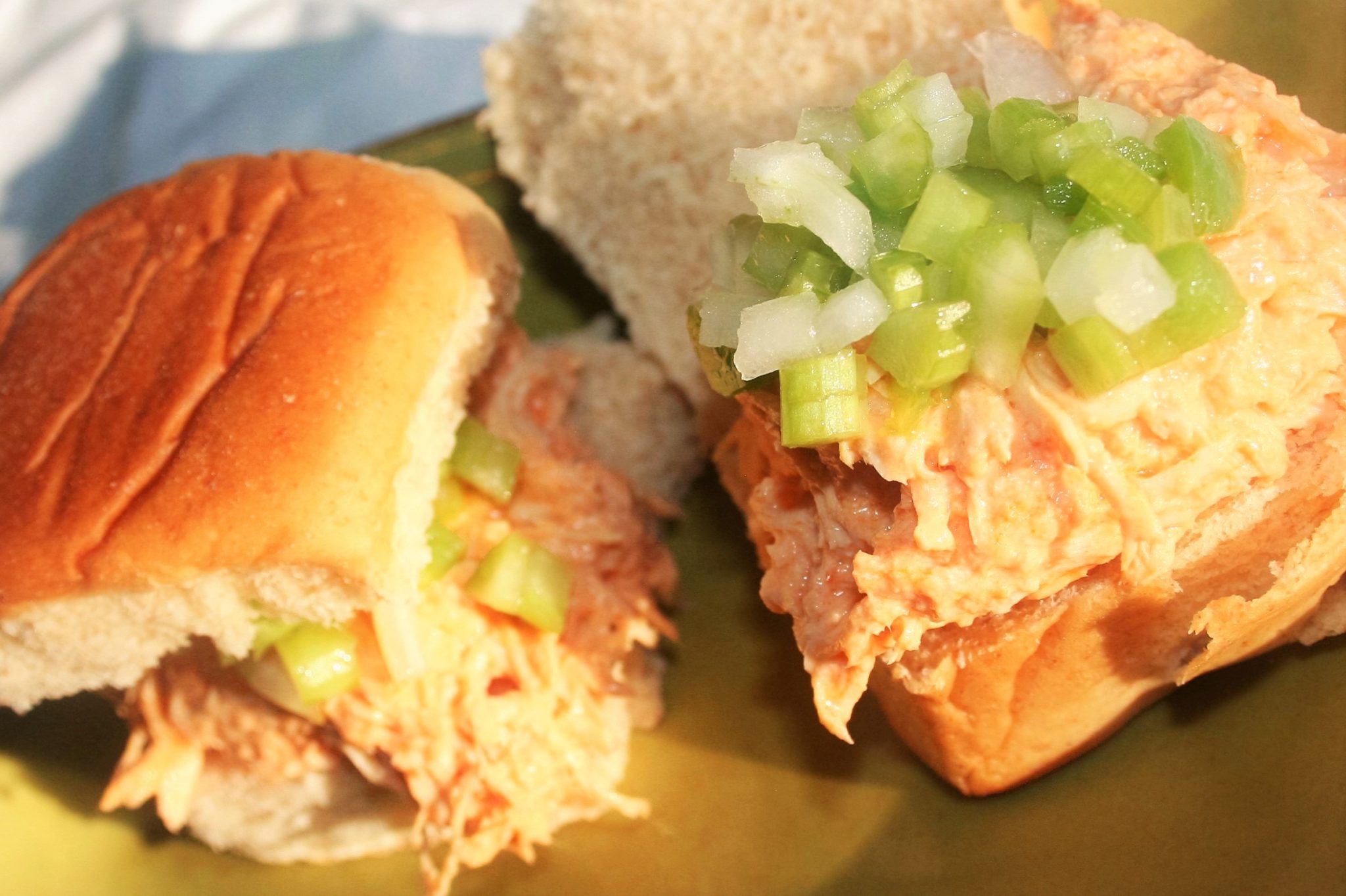 Buffalo Chicken Sliders - My Baking Addiction