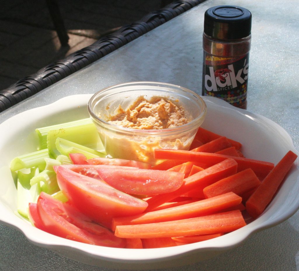 Low Sodium Hummus - Cajun Style