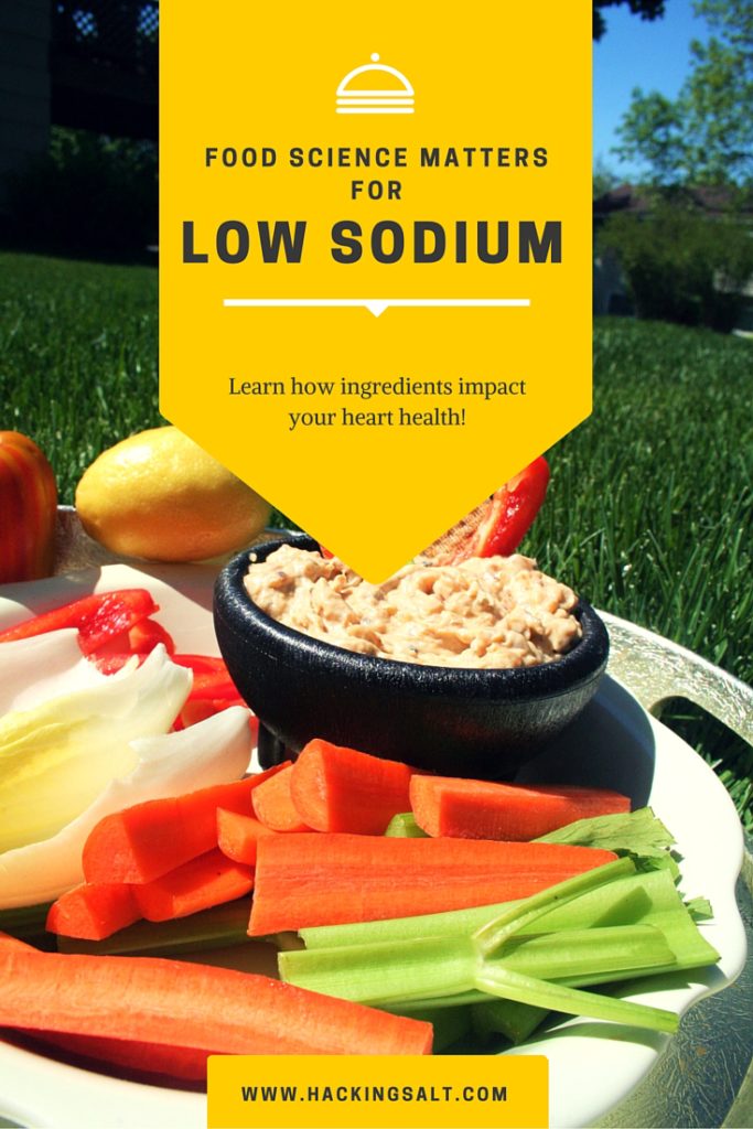 Food Science Matters for Low Sodium