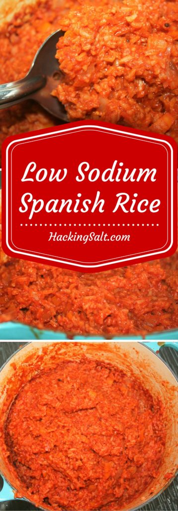 Low Sodium Spanish Rice