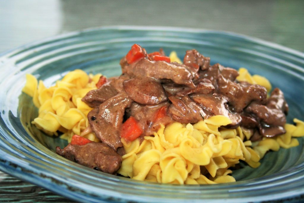 Low Sodium Beef Stroganoff