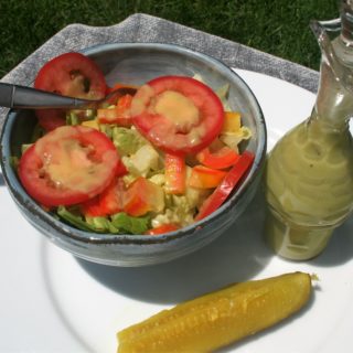 Low Sodium Creamy Dill Pickle Vinaigrette Dressing