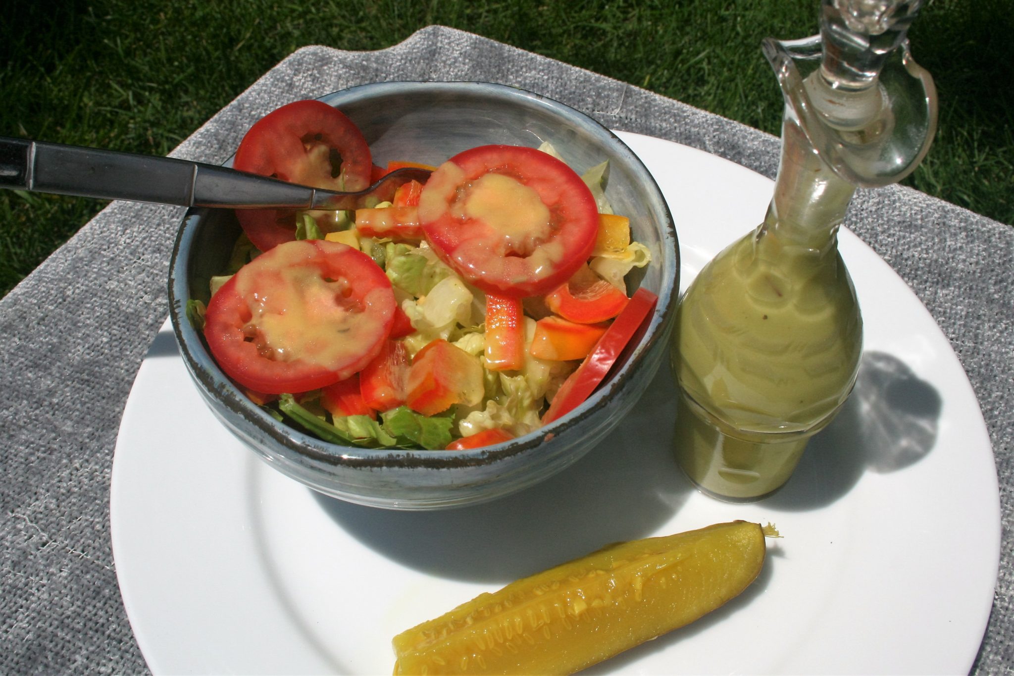 Low Sodium Creamy Dill Pickle Vinaigrette Dressing