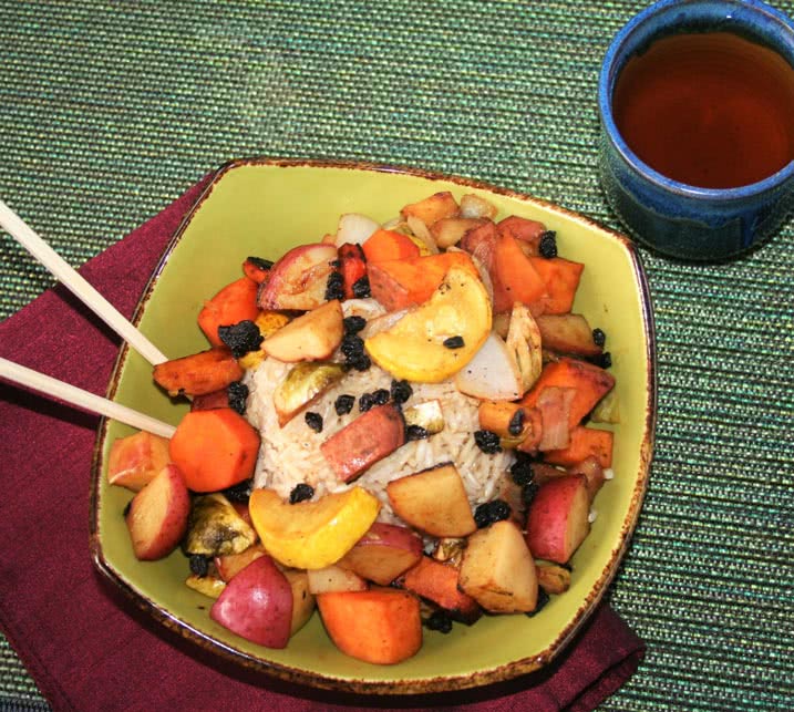 Low Sodium Maple Chipotle Harvest Vegetable Power Bowl