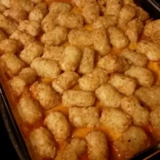 Low Sodium Tater Tot Hotdish