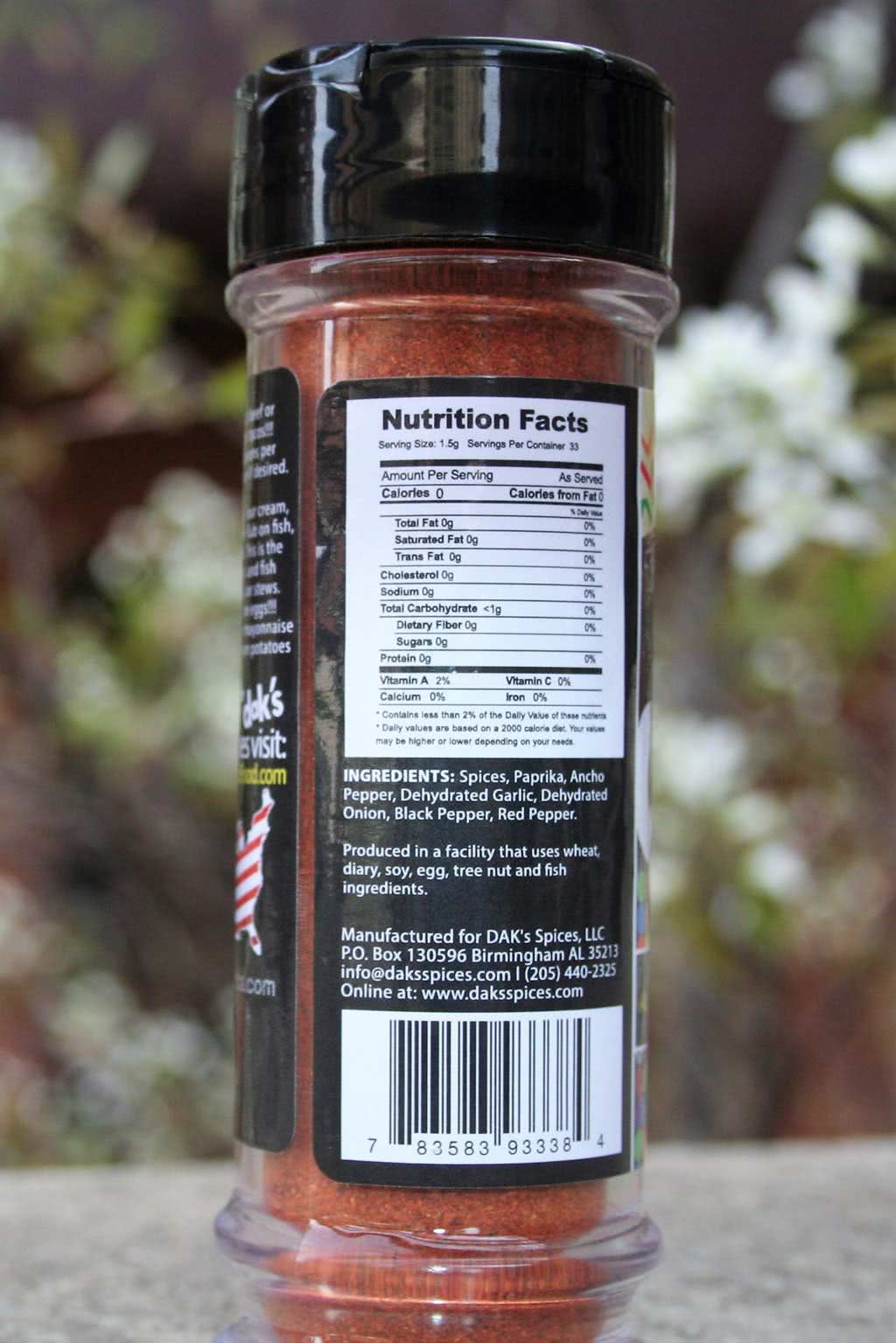 Salt-free taco seasoning from Mrs Dash, a start to your low-salt