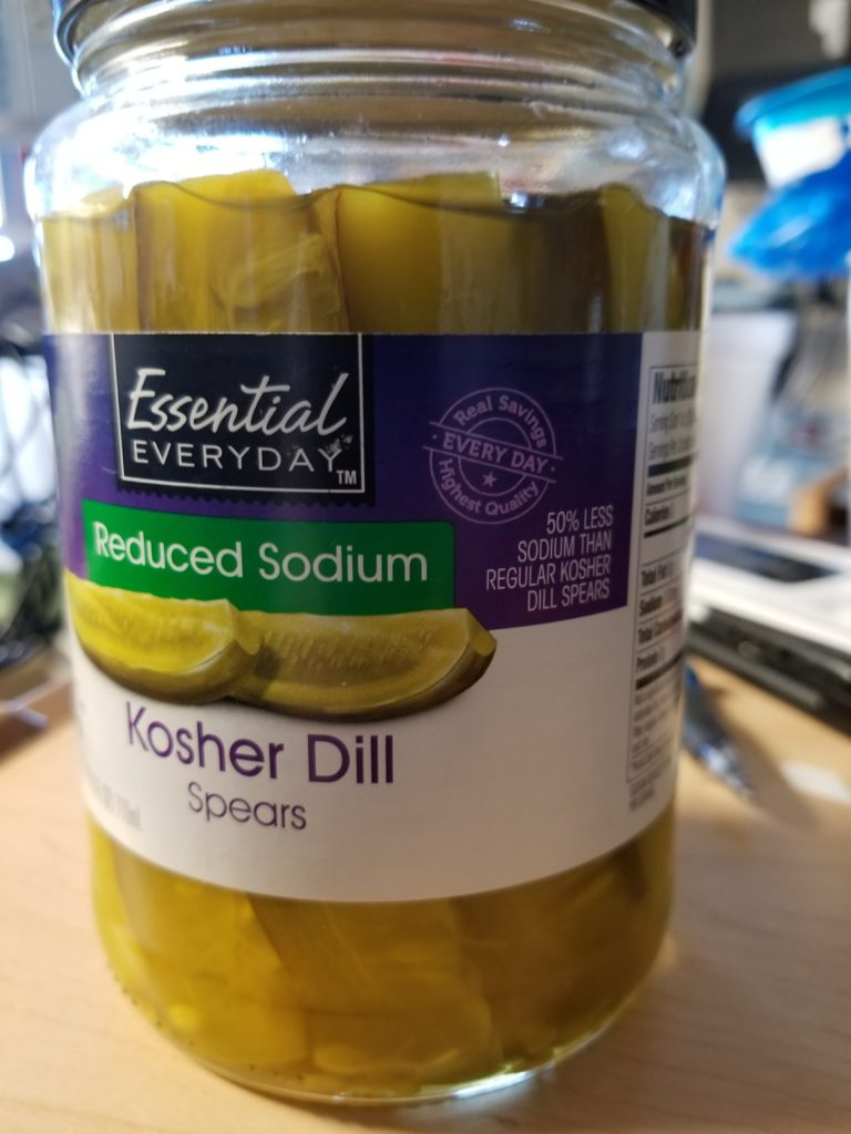 Essential Everyday Reduced Sodium Pickles
