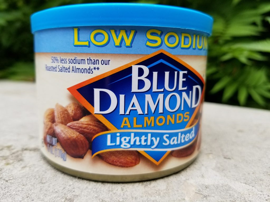 Low Sodium Snack - Blue Diamond Lightly Salted Almonds