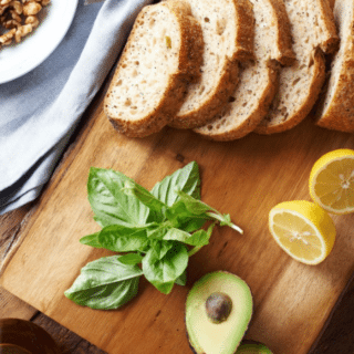 Low Sodium Avocado Toast With Basil Pesto