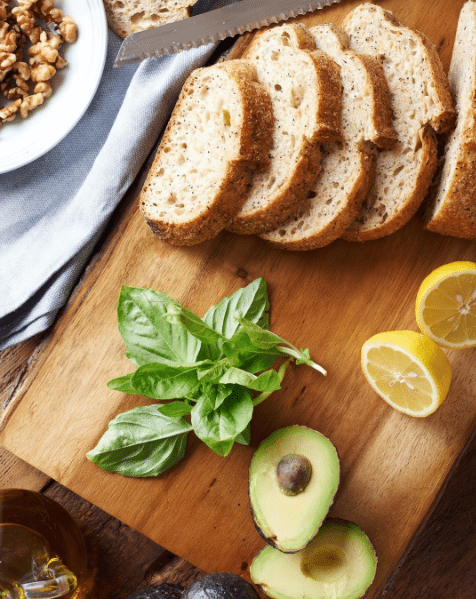 Low Sodium Avocado Toast With Basil Pesto