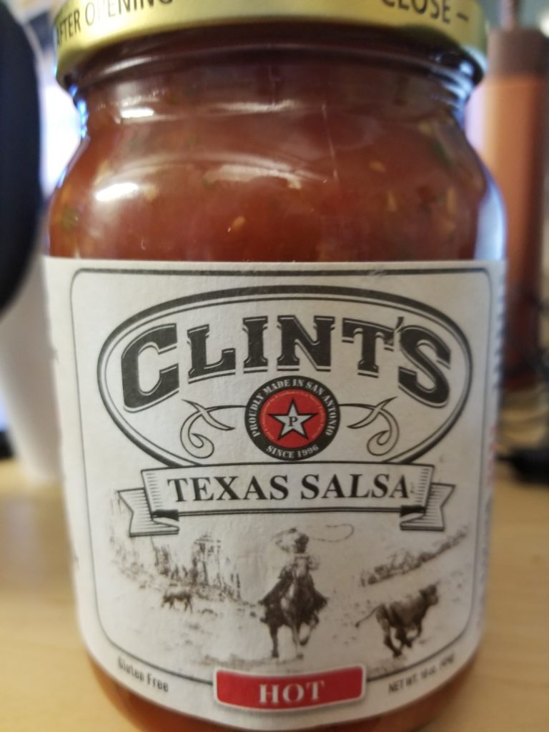 Clint's Hot Texas Salsa - Great Low Sodium Hot Salsa