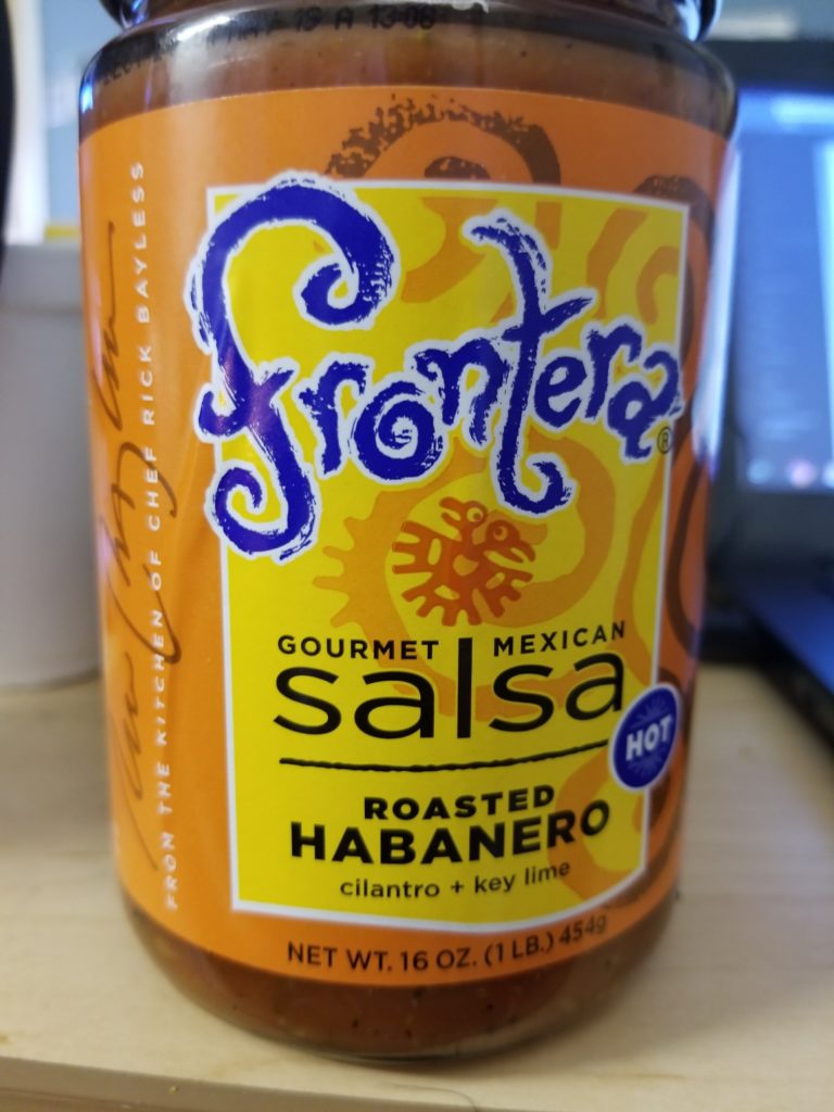 Low Sodium Hot Salsa - Frontera Habanero Cilantro Lime Salsa