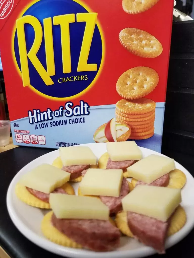 Hint of Salt Ritz Crackers - Great Low Sodium Crackers