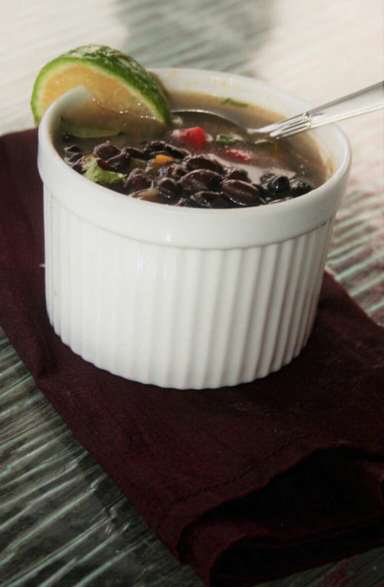 Low Sodium Slow-Cooker Black Bean Soup