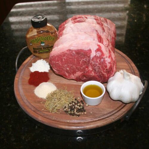 Low Sodium Prime Rib Roast And Beef Au Jus